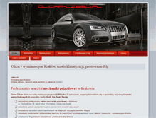 Tablet Screenshot of olicar-czesci.pl